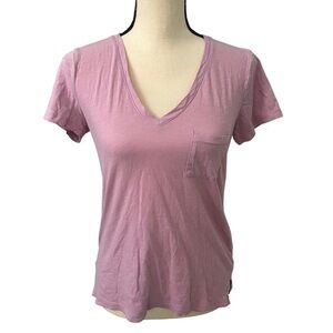 Madewell Women’s Pink T-Shirt Tee Sz Small